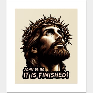 John 19:30 It Is Finished Posters and Art